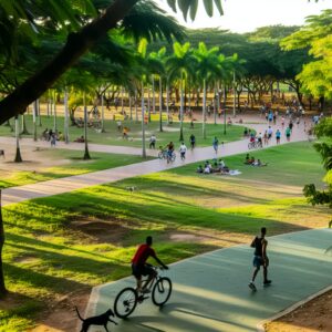 Urlaub Dominikanische Republik • Santo Domingo Parque Mirador Sur (Sehenswürdigkeiten)